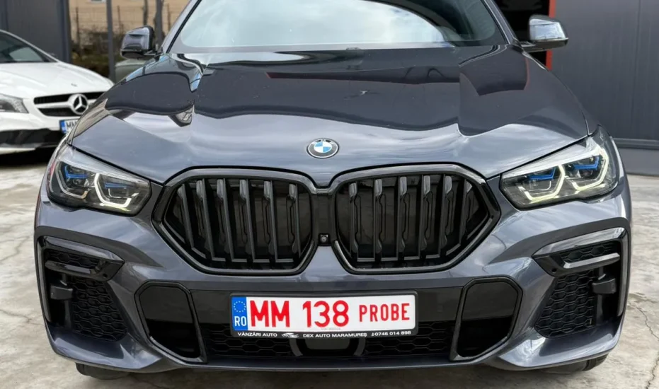 BMW X6 Hybrid 333 CP 2021 exterior față